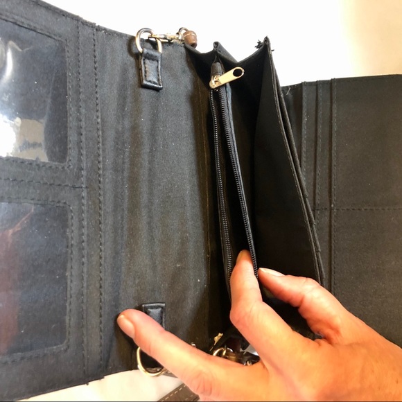 Crossbody Wallet Southwestern Style Red - Picture 3 of 9